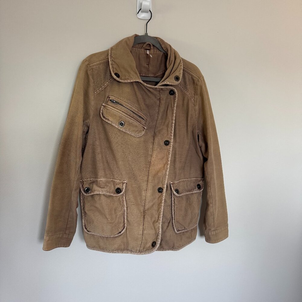 Free People Vintage Women's Jacket Size M Light Brown